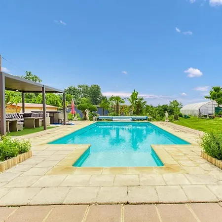 Belle Quercynoise Piscine Jacuzzi Partages Septfonds