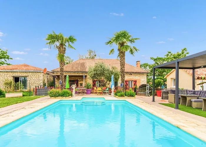 Ferienhaus Belle Quercynoise Piscine Jacuzzi Partages *