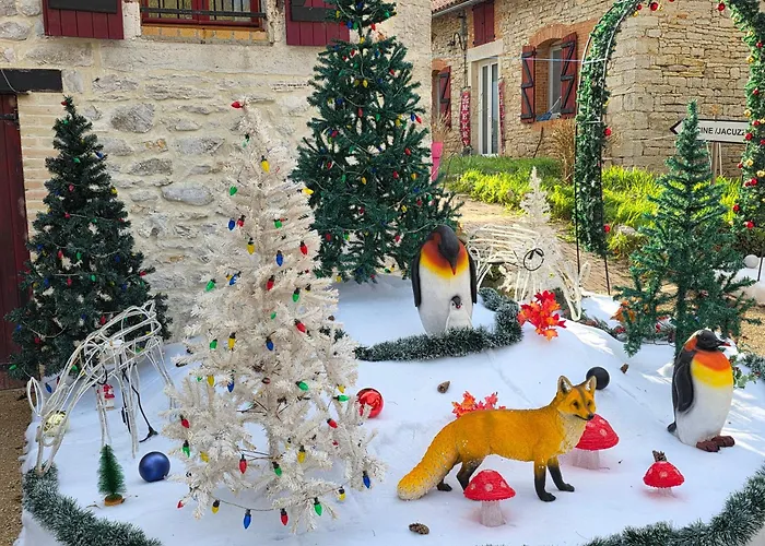 Belle Quercynoise Piscine Jacuzzi Partages Ferienhaus *